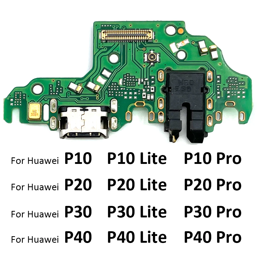 USB Charging For Huawei P30 P40 Lite E 5G Pro Charge Port Jack Dock Connector Charging Board Flex Cable