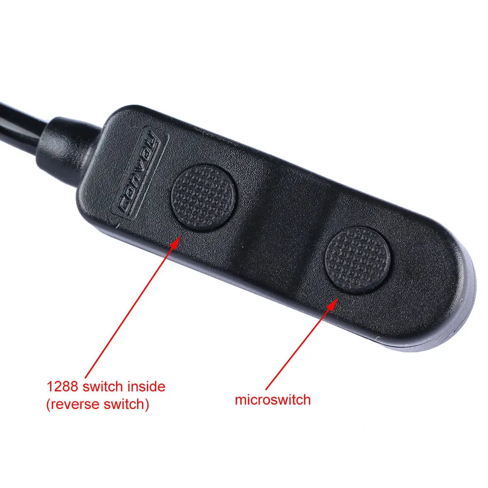 Remote switch with convoy C8 tail, suitable for C8 and C8+