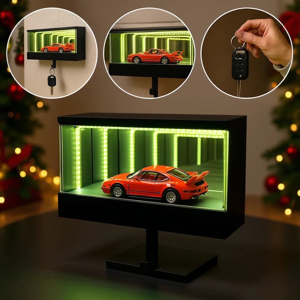 Car Garage Key Holder 3D Printed Wall Mount Car Key Holder With