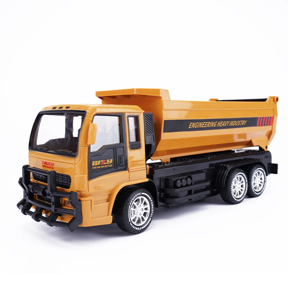 RC Excavator Dumper Car Remote Control Engineering Vehicle Crawler Truck Bulldozer Toys for Boys Kids Christmas Gifts