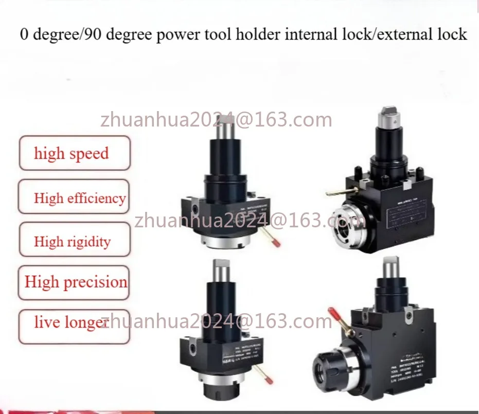 

BMT40/45/55/65 Milling Power Turret Tool Holder 0 Degree 90 Degree Universal Power Head