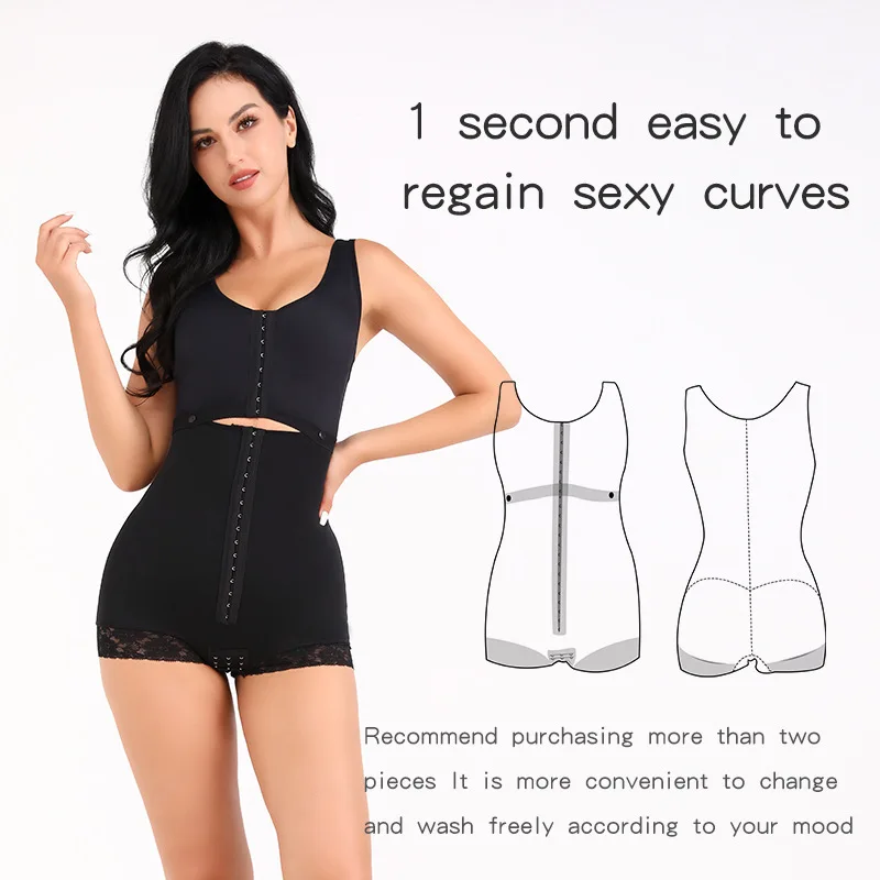 

Full Body Shaper One-piece Shapewear Slimming Belt Girdle Corset Butt Lifter Tummy Control Underwear Postpartum Faja Bodysuit