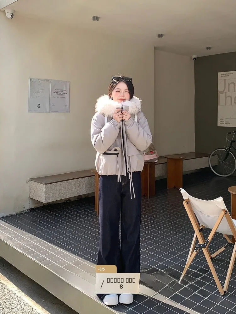 

Женские джинсы с высокой талией, расклешенные, утепленные флисом, буткат, повседневные, хлопковые, осенне-зимние, с эффектом удлинения ног