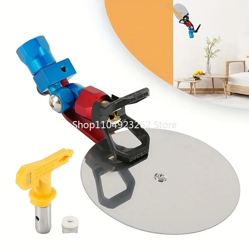 Equipped with A 360 ° Rotating Nozzle Splash Guard Suitable for Professional Spray Painting Guns and Home Decoration Tools