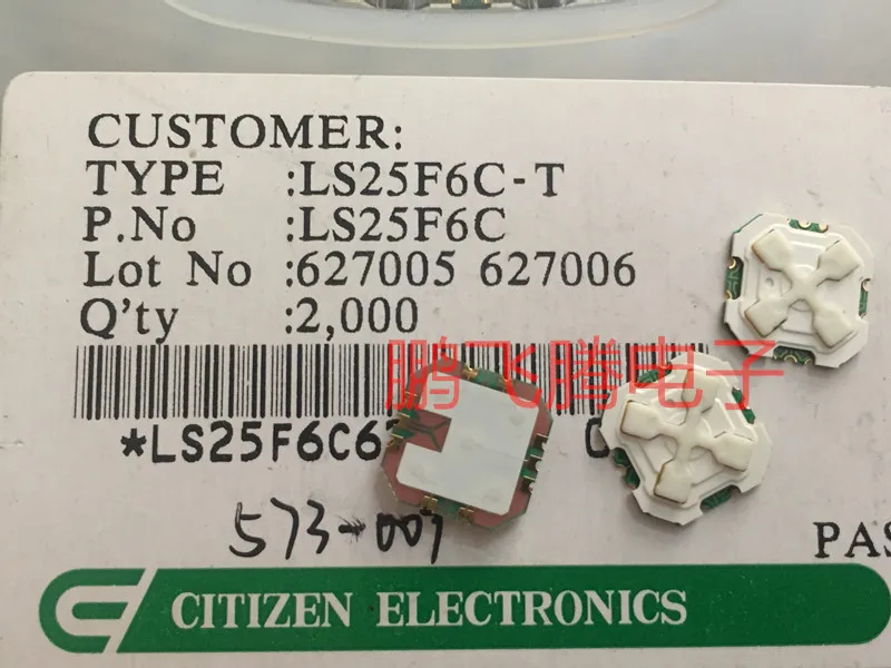 1PCS  Citizen LS25F6C-T TT5 button 10*10*1.5 patch five-way multi-directional multi-function tact switch