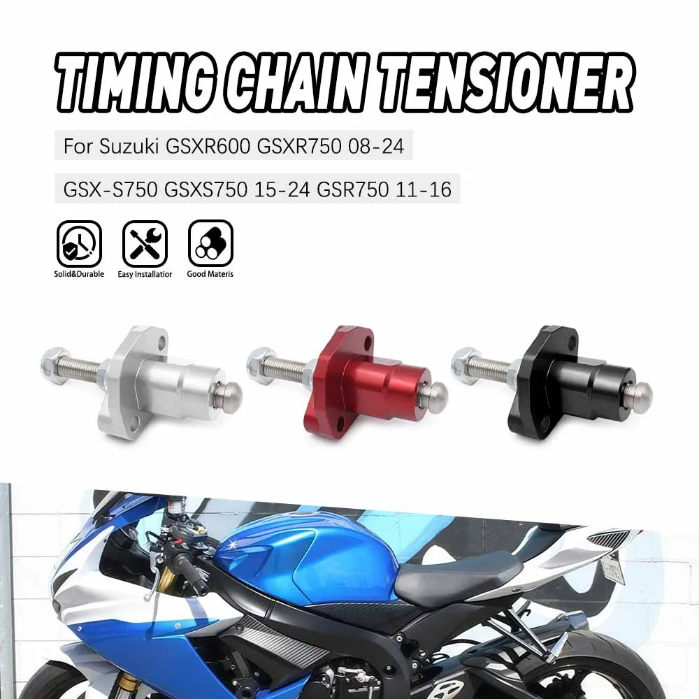 Motorcycle Manual Cam Timing Chain Tensioner  For Suzuki GSXR600 GSXR750 2008-2024 GSX-S750 GSXS750 2015-2024 GSR750 2011-2016