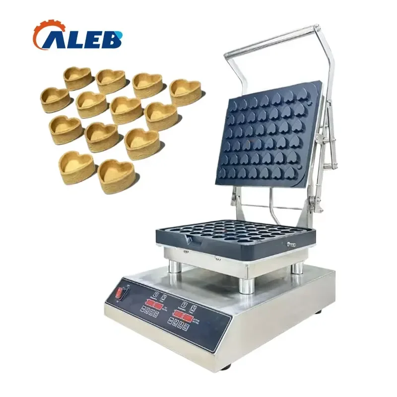 YWM Certificate Hot Sale Waffle Cups Baker tart Shell Press Machine Tart Press Tartlets Machine 36 Holes Tartlet Shell