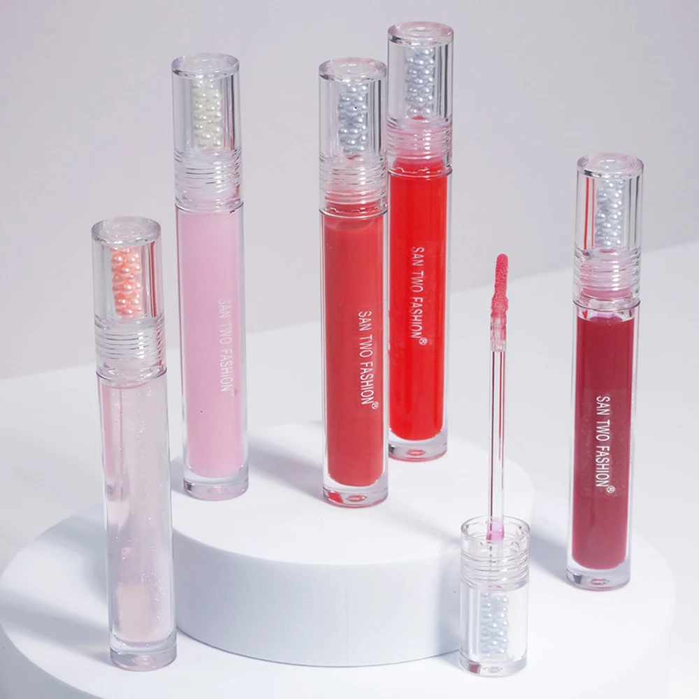 Transparenter Lip gloss feuchtigkeit spendender dauerhafter Spiegel erfordert super feuchtigkeit spendende beliebte feuchtigkeit spendende Lippen balsam kosmetik