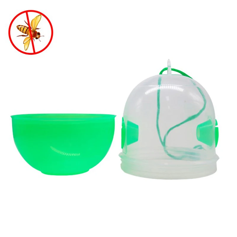 Reusable Outdoor Wasp Hanging Fly Trap Catcher Beekeeping Catcher Cage Equipment Tools Hornet Pest Control Dropship