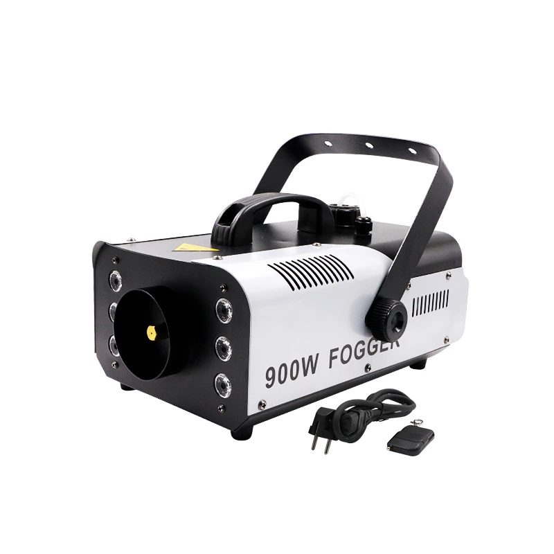 Professionele Dj Stage Rookmachine 900W Rgb 3in1 Led Fog Mist Machine Met Draad/Afstandsbediening Disco Lichten effect Fogger