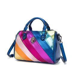 KURT GEIGER Shoulder Bag Women's Luxury Brand Designer Handbag Fashion Colourful Crossbody Self Bags High Quality Simple Valise