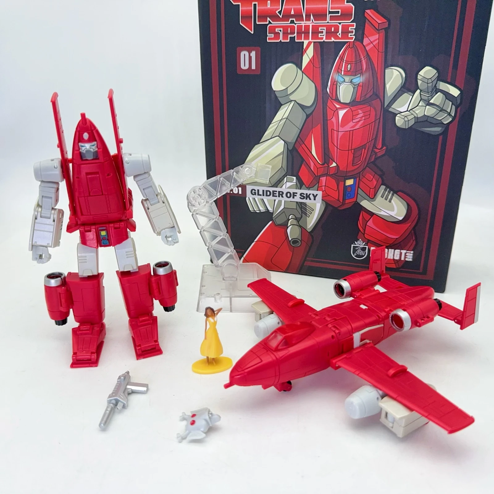 Pocket Toys Transformation PT M01 PT-M01 Powerglide RICHTHOFEN G1 Glider Mode DX9 KO MP Action Figure Robot Toys In Stock