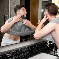 Beard Shaving Apron Waterproof 3D Shaving Sheet Folding Facial Hair Catcher for Men Lightweight Beard Trimmer Catcher for Man