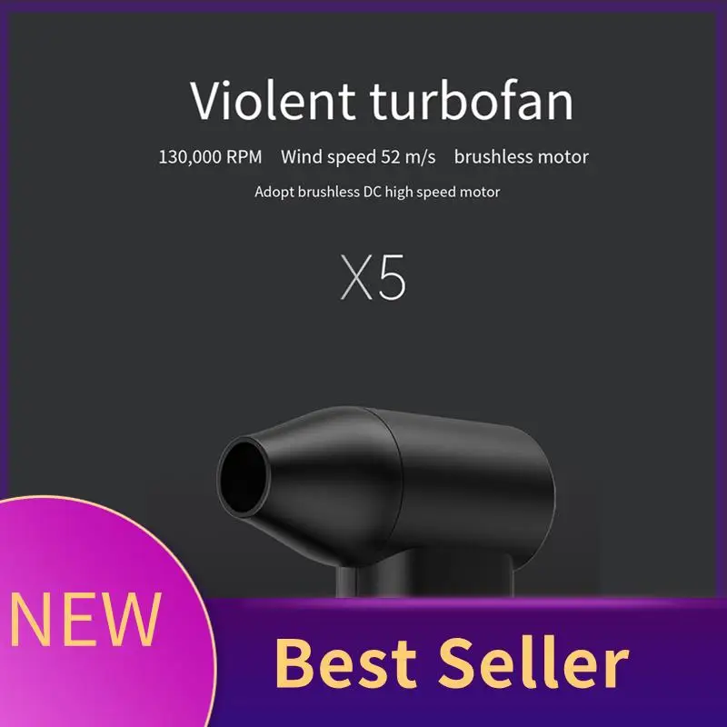 

Вентилятор ABHI-Mini Turbo Violent X3 130000 RPM Jet Blower Turbofan Tool Вентилятор с бесщеточным двигателем для бытовой уборки на открытом воздухе