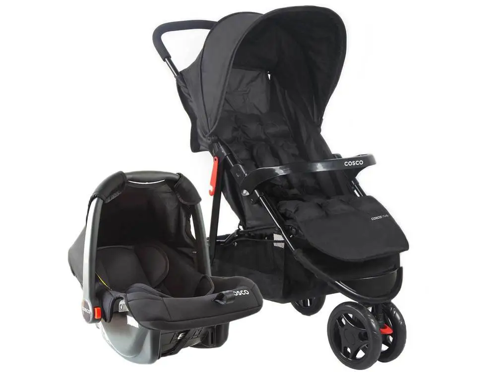 Baby Stroll with Cosco Comfort Baby