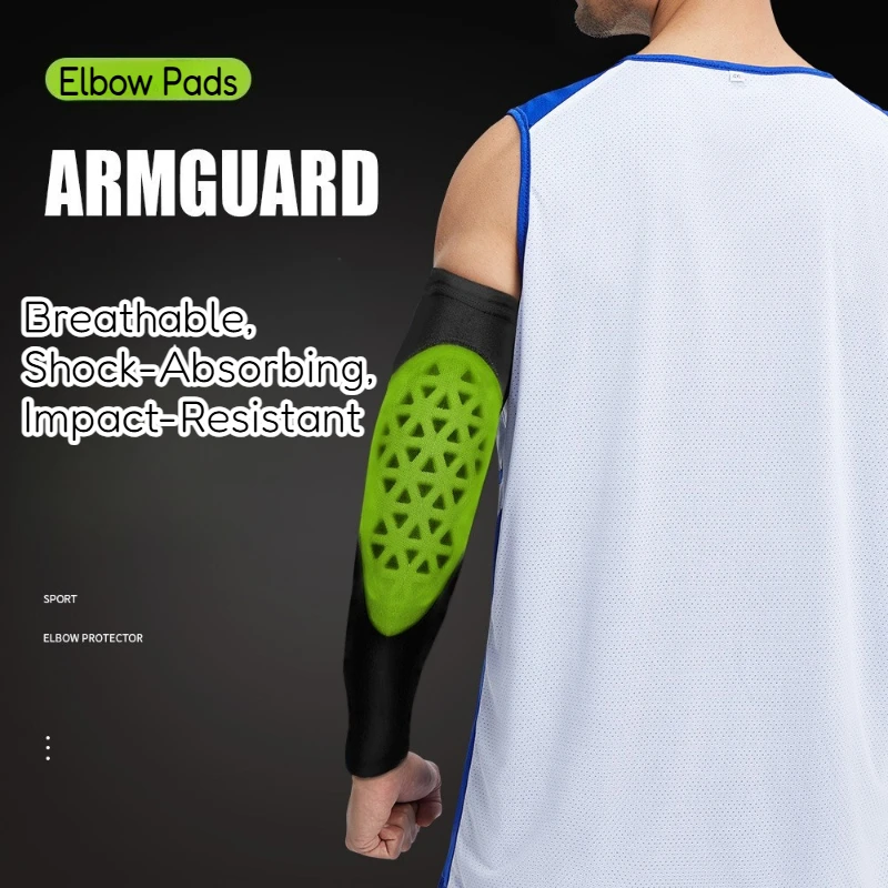 

Men Women Elbow Guard Motorcycle Arm Guards, Protective Gear Elbow Pads for Mountain Off-Road Riding, Skiing and Snowboarding