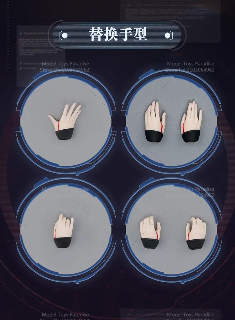 GONG 1/8 jouets à collectionner Anime Bai Yuekui animation chinoise INCARNATION femme soldat 21.5 cm ensemble complet figurine modèle cadeaux