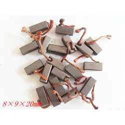Carbon Brush For Automobile Heater Blower Fan Air-blower Car Motor Carbon Brushes (8*9*20mm)