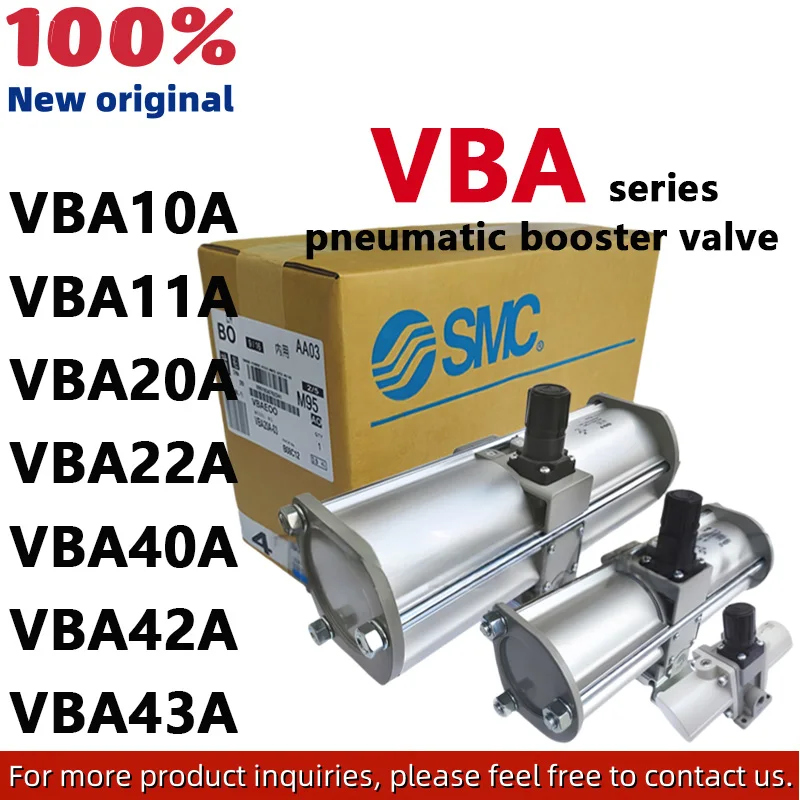 SMC booster valve VBA20A, VBA20A-03 VBA20A-03GN VBA20A-F03 VBA20A-F03GN new original gas booster pump