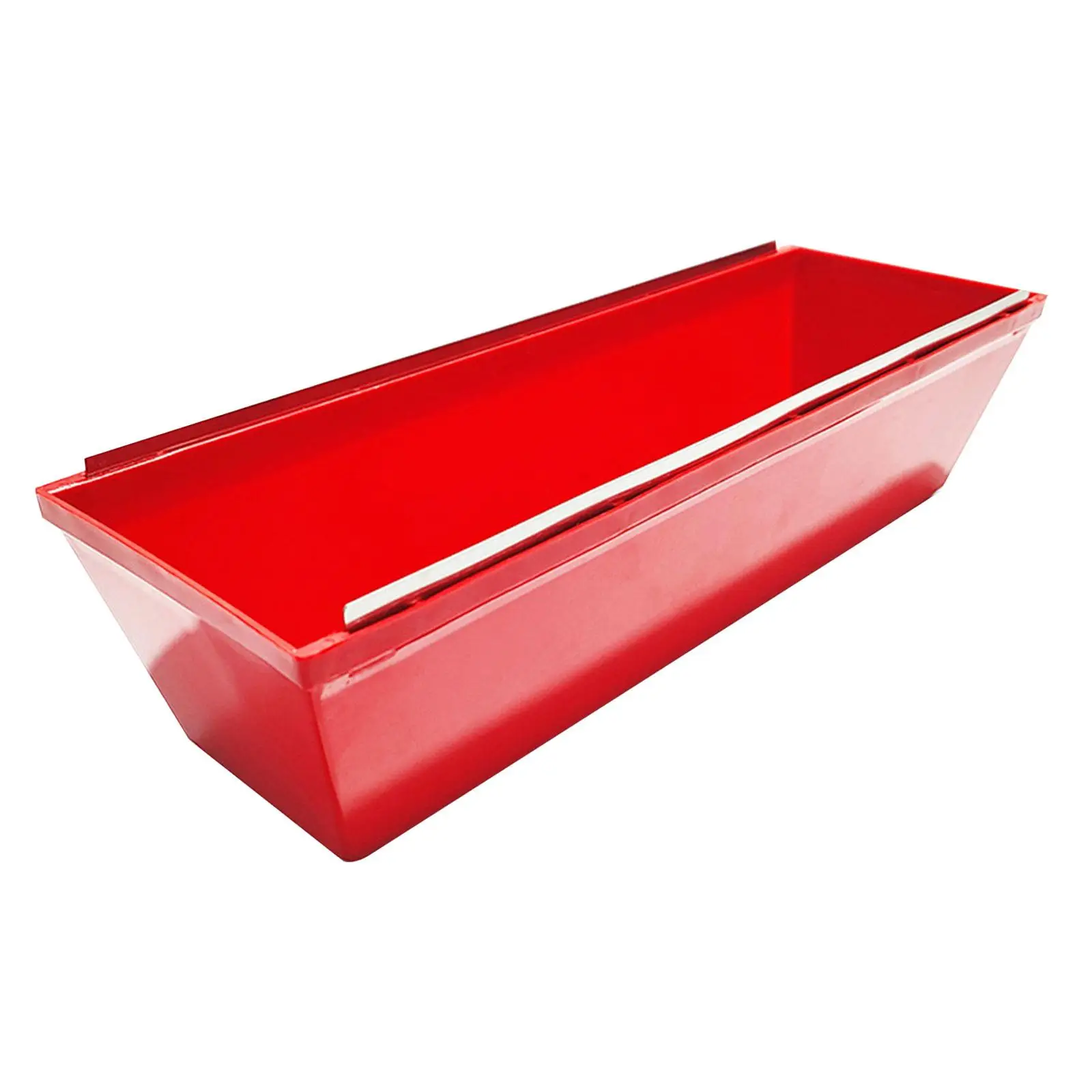 Mud Pan Frame Sheared Edges Easy Carrying Tapered Sides Stable Easy Clean Container Drywall Mud Pan for DIY Handmade Carpentry