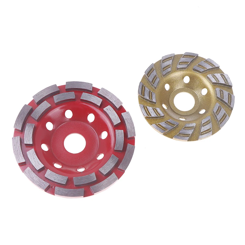 10/12.5CM Diamant Slijpschijf Disc Schurende Cup Slijtage Schuren DIY Slijpschijf Haakse Slijper Tool Polijstmachine voor Beton/Hout