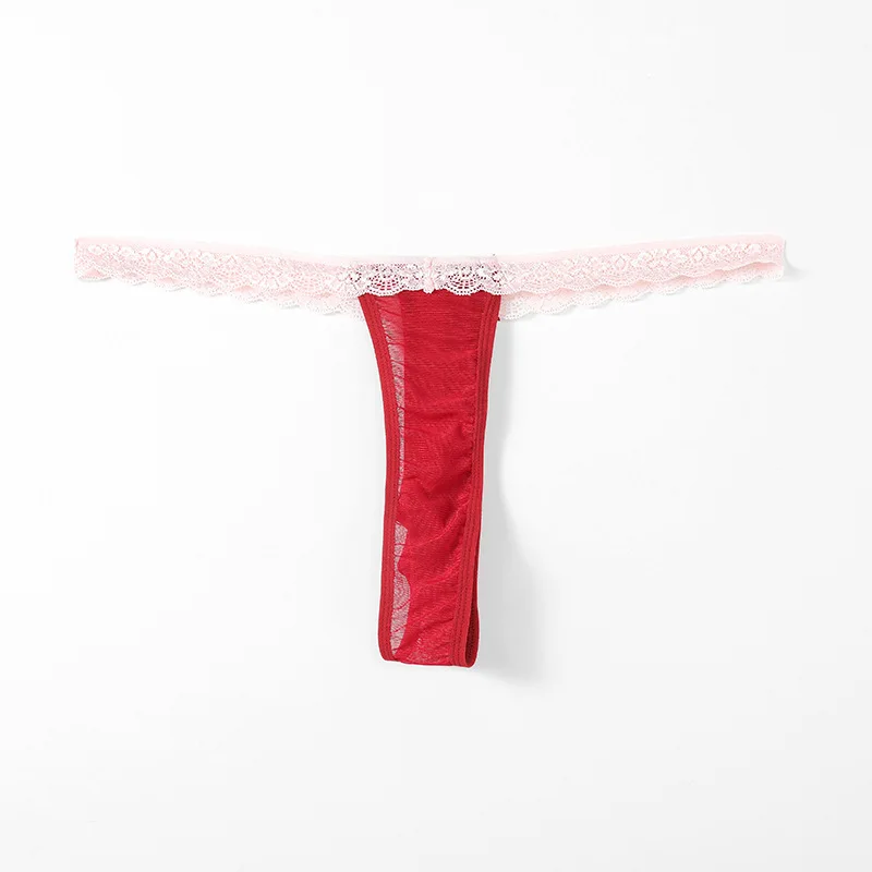 القوس سيسي الملابس الداخلية الرجال مثير الفيل الأنف سراويل شبكة انظر من خلال T-الظهر ثونغ g-سلسلة تمتد طويل القضيب غمد الملابس الداخلية #3