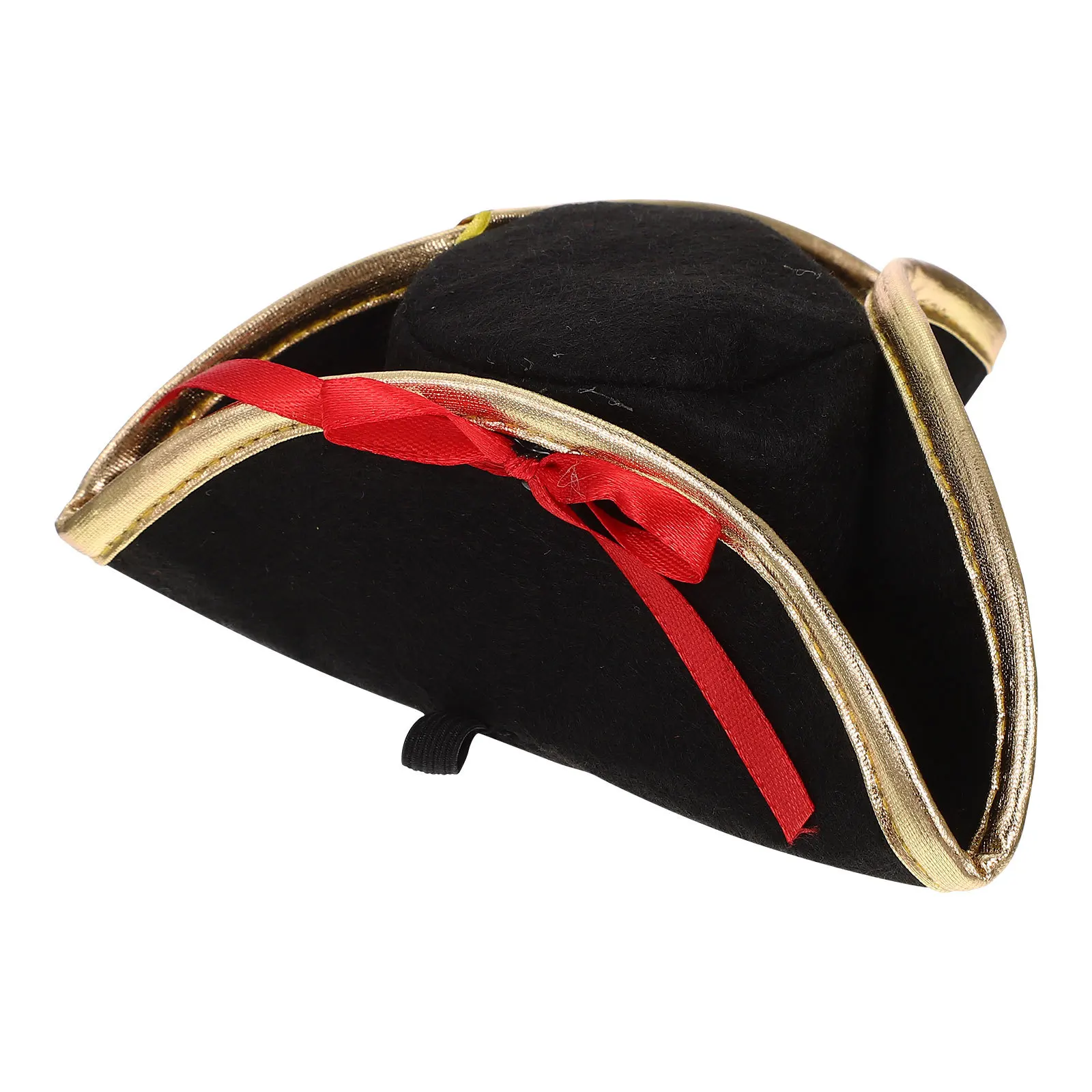 

Wear Resistant Pirate Style Puppy Hat Decorative Dog Hat Adorable Cat Accessory Lightweight Festival Party Cat Accessory