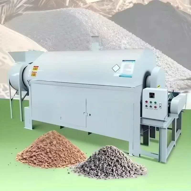 #Sunflower Seed Dryer Machine Mini Peanut Maize Spent Grain Drying Feed Rice Rotary Drum Electric Heating SUS304 Material