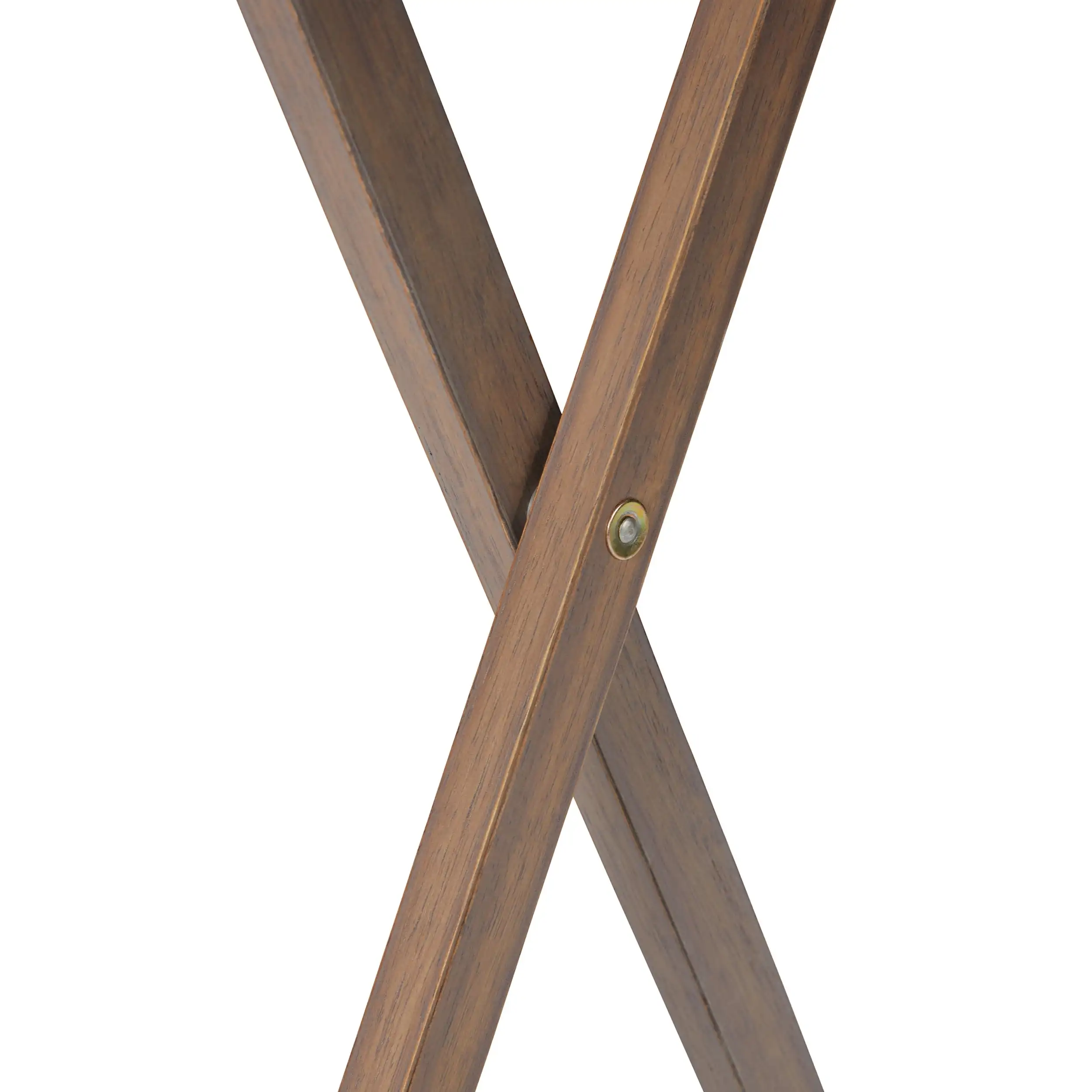 Mainstays 5-Piece Folding XL Oversized Tray Table Set, Rustic Gray