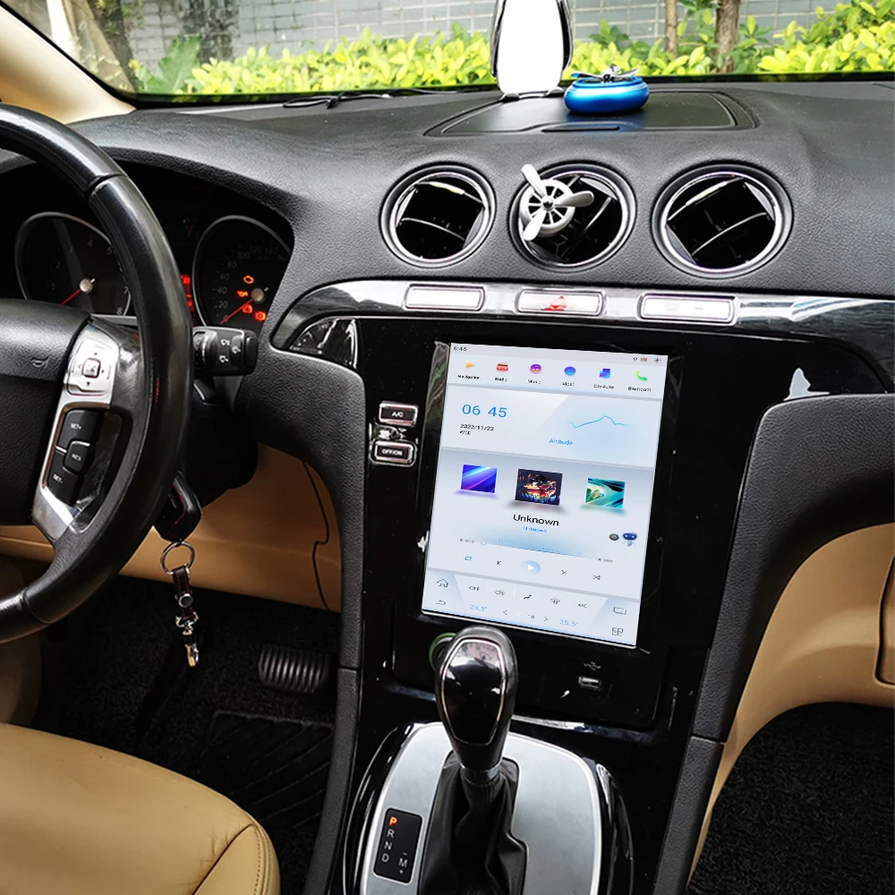 12,1-дюймовый HD-экран CarPlay Android 13 для Ford S-Max Galaxy 2007-2015, автомобильный радиоприемник, мультимедийный плеер, GPS-навигация, головное устройство, авто 12,1-дюймовый HD-экран CarPlay Android 13 для Ford S-Max Galaxy 2007-2015, автомобильный радиоприемник, мультимедийный плеер, GPS-навигация, головное устройство, авто