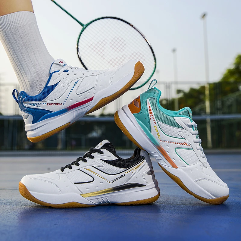 

Carbon Plate Badminton Shoes Anti-torsion Shock Absorption Anti-slip Breathable Wear-resistant Professional Tennis Shoes