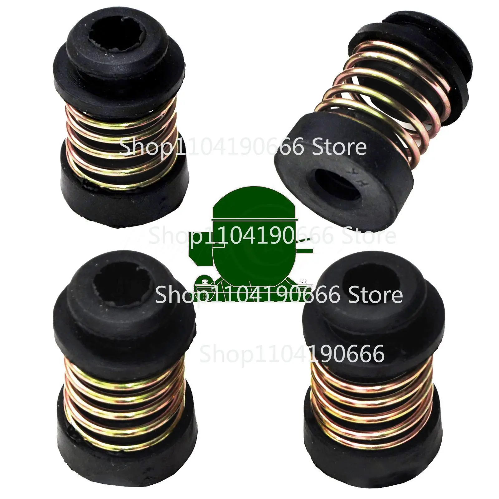 4x Compressor Cushion Spring Noise Reduction For Refrigerator Air Conditioner