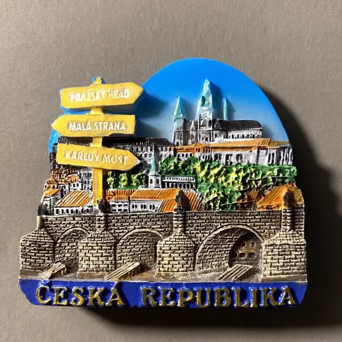 The Czech Republic Fridge Magnets Prague Travelling Souvenirs Home Decoration Wedding Christmas Gifts Rfrigerator Stickers