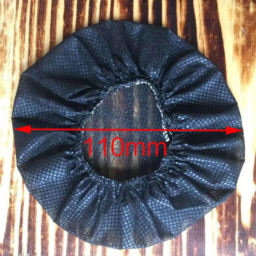 Headphone Dustproof Cover Disposable Earpad Sleeve Nonwoven Fabric Breathable Sweatproof Stretchable Earcup Protector for Office