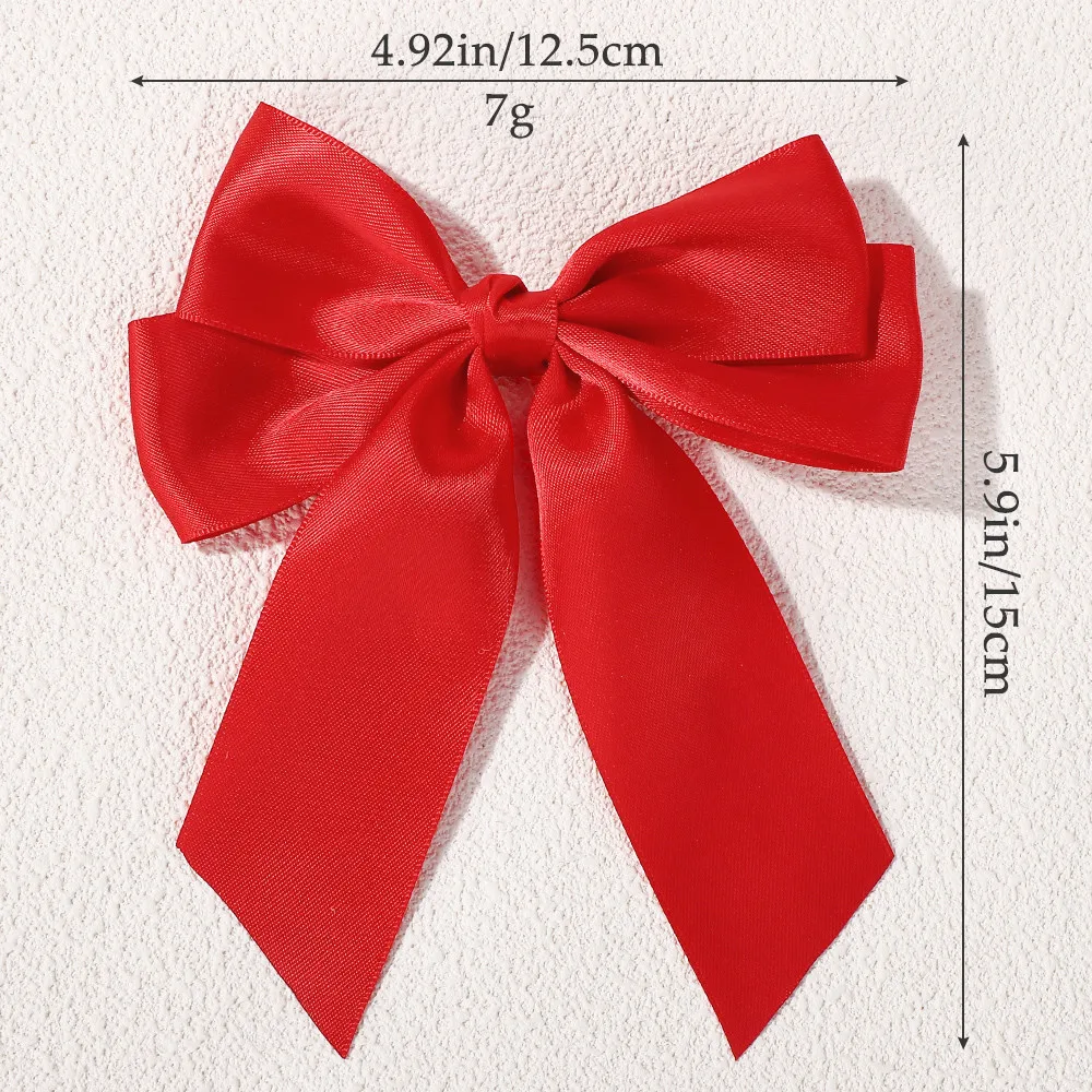 1 قطعة يهتف Bowknot مقاطع الشعر لفتاة بلون الشريط الانحناء دبابيس الشعر Hairgrip الاطفال بوتيك إكسسوارات الشعر بالجملة