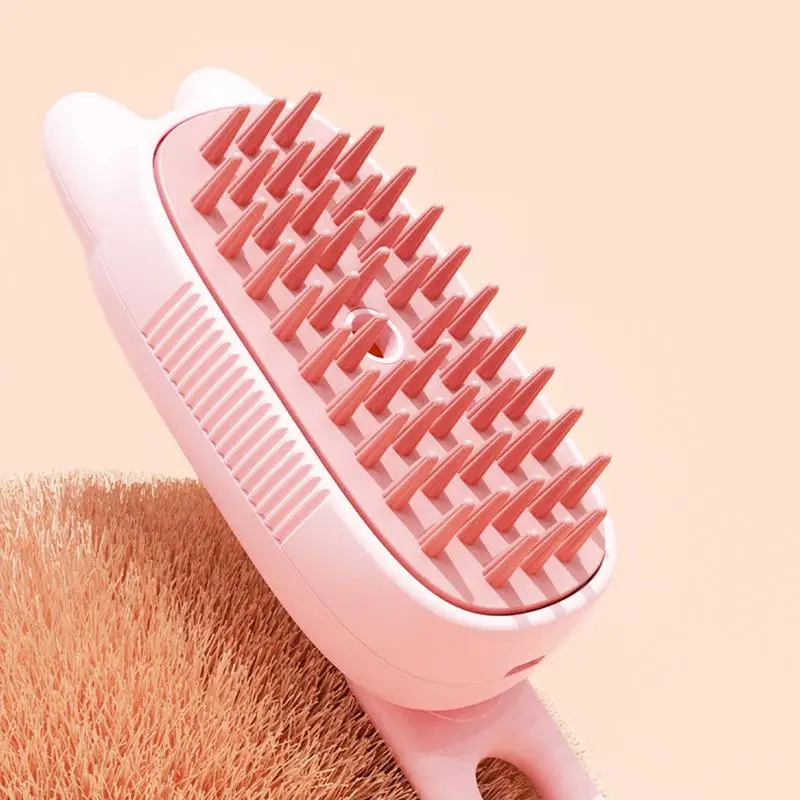 Cat Hair Brush With Water Multi-Function Cat Grooming Brush Cat Grooming Supplies For Removing Tangles Loose Hair For Cats And