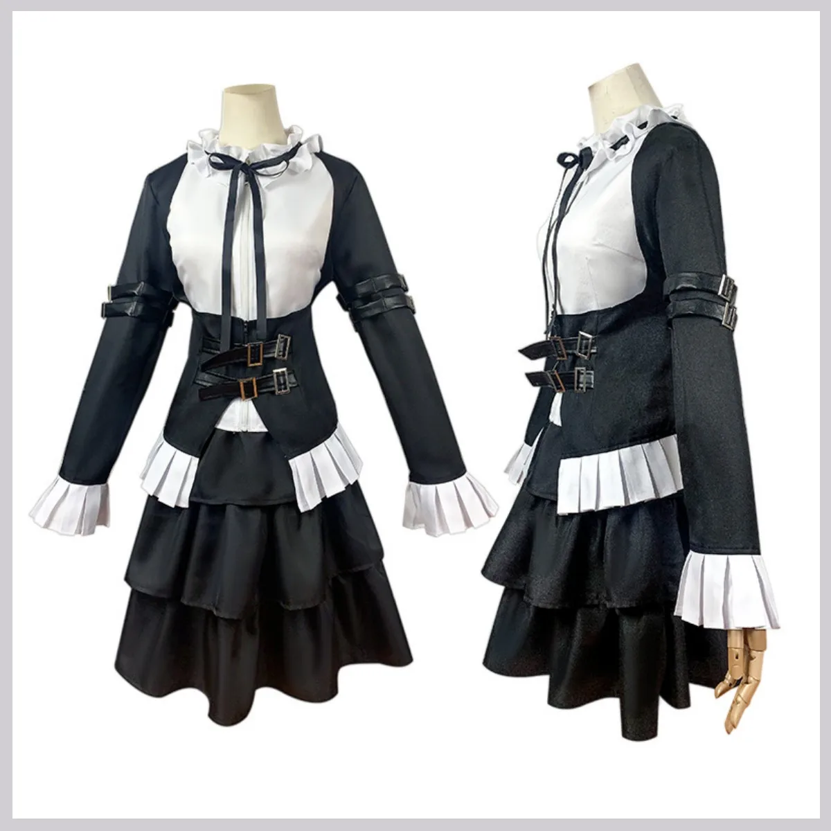 Anime FAIRY TAIL Erza Scarlet Cosplay Costume Slayers Goblin Queen Black  Maid Dress Uniform Wig Woman Sexy Carnival Suit - AliExpress 200000532