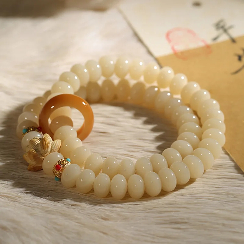 

Jadified Double Circle Bodhi Bracelet High Oil High Density Original Design Buddha Beads Bodhi Seeds Bracelet Collectables-Autog