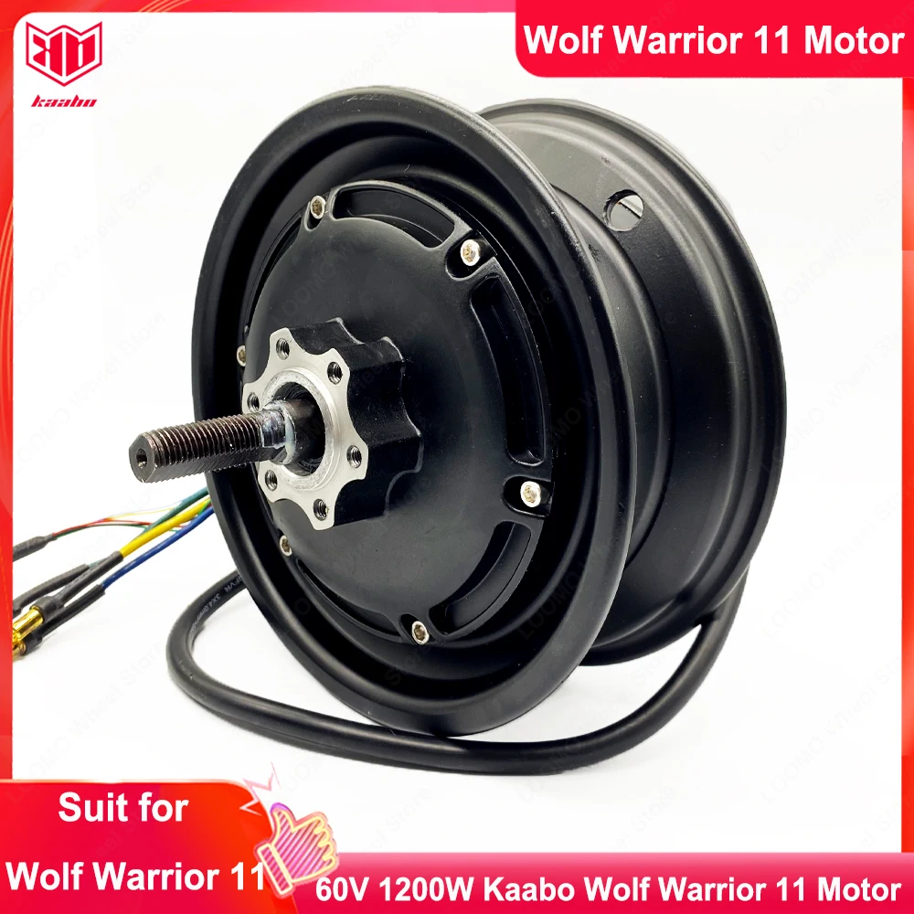 

Official Kaabo 11inch 60V 1200W Motor Suit for Kaabo Wolf Warrior 11 Wolf Warrior GT Electric Scooter Official Kaabo Part