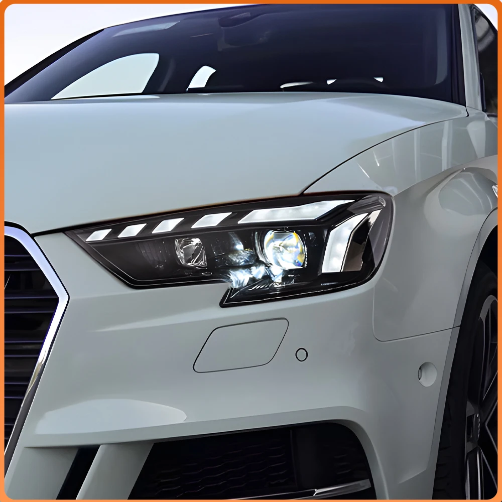 

High Quality LED Headlights Assembly For Audi A3 8V 2017-2021 Upgrade Plug and Play Start Animation Car Front lamps Accessories