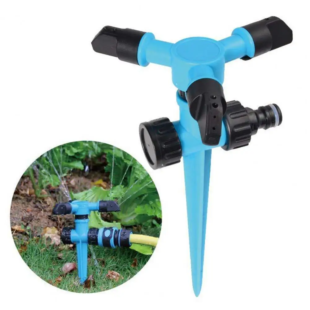 Adjustable Water Pressure Sprinkler 360 Degree Rotating Garden Sprinkler for Area Coverage Plant Irrigation Kids for Yard