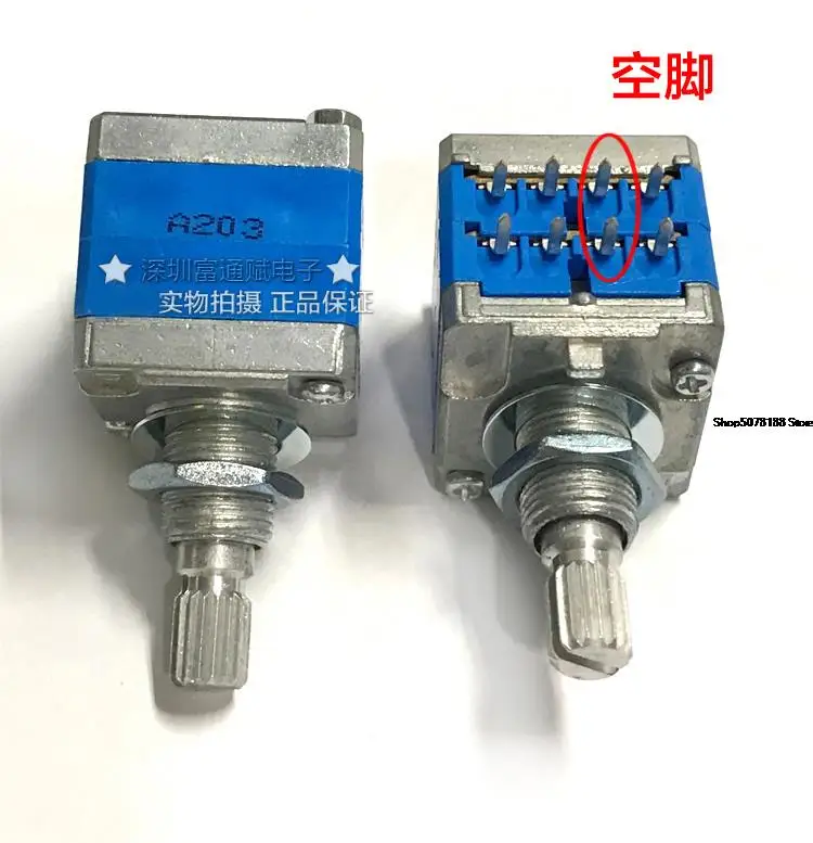 Genuine Tianyi Volume Potentiometer 21 Type Double A20k B20k 8 Feet Fancier Grade AD-66A Potentiometer