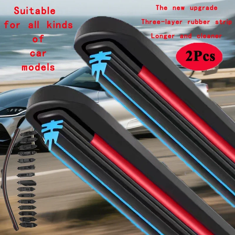 For Chevrolet Aveo Kalos Lova Nexia T200 MK1 2002~2011 Car Accessory Windscreen Front Wipers Blades Brushes Cutter U J Hook Arm