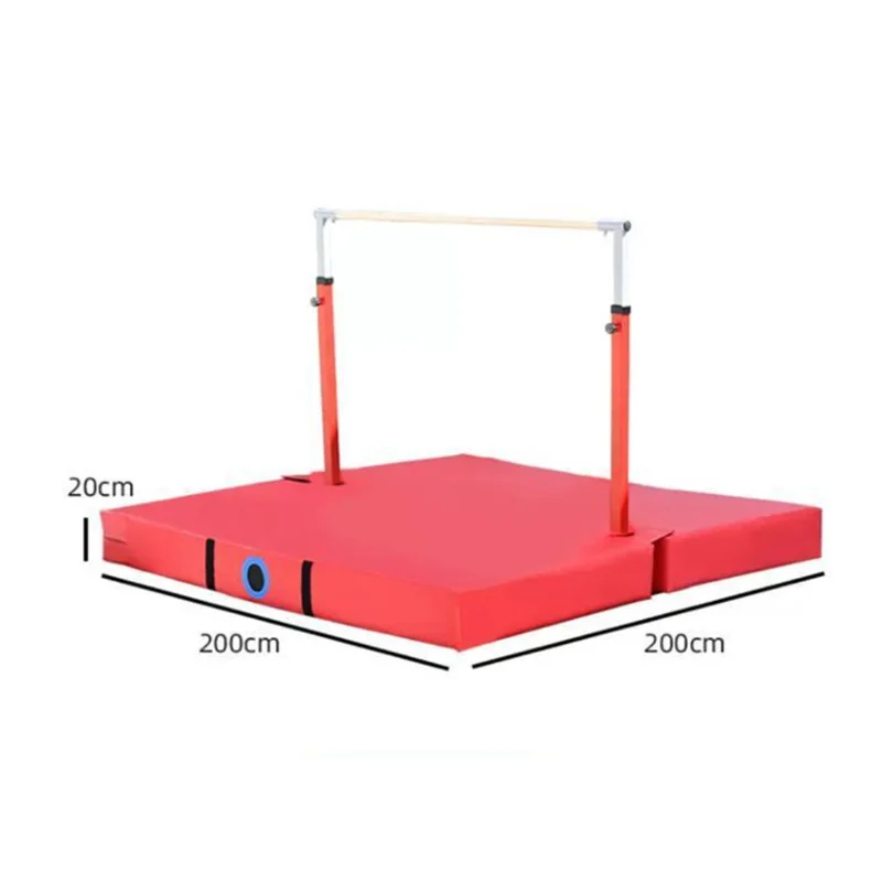 

Kids Indoor Steel Parallel Bars Portable Gymnastics Training Equipment for Kindergarten Physical Exercise and Motor Skills