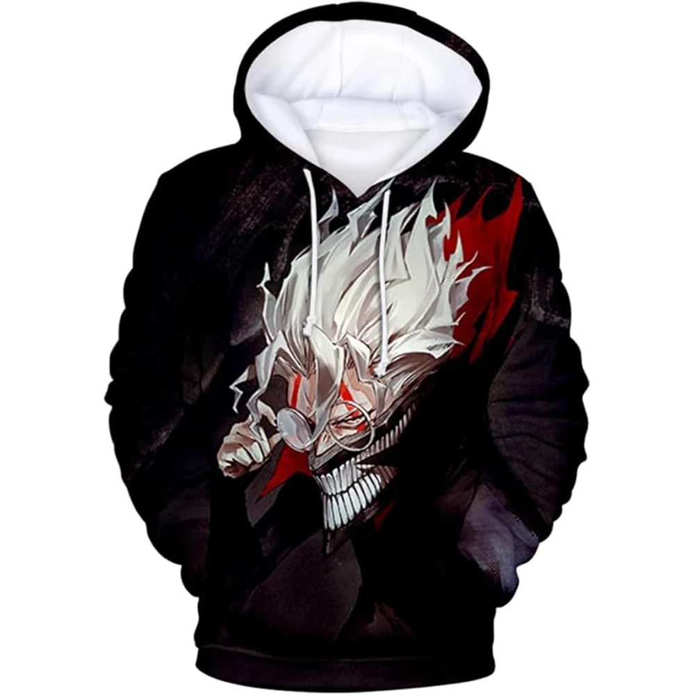 2025 New 3d Printed Anime Dandadan 3D Printed Hoodies Men Women Fashion Streetwear Oversized Sweatshirts Hoodies Men Pullovers S