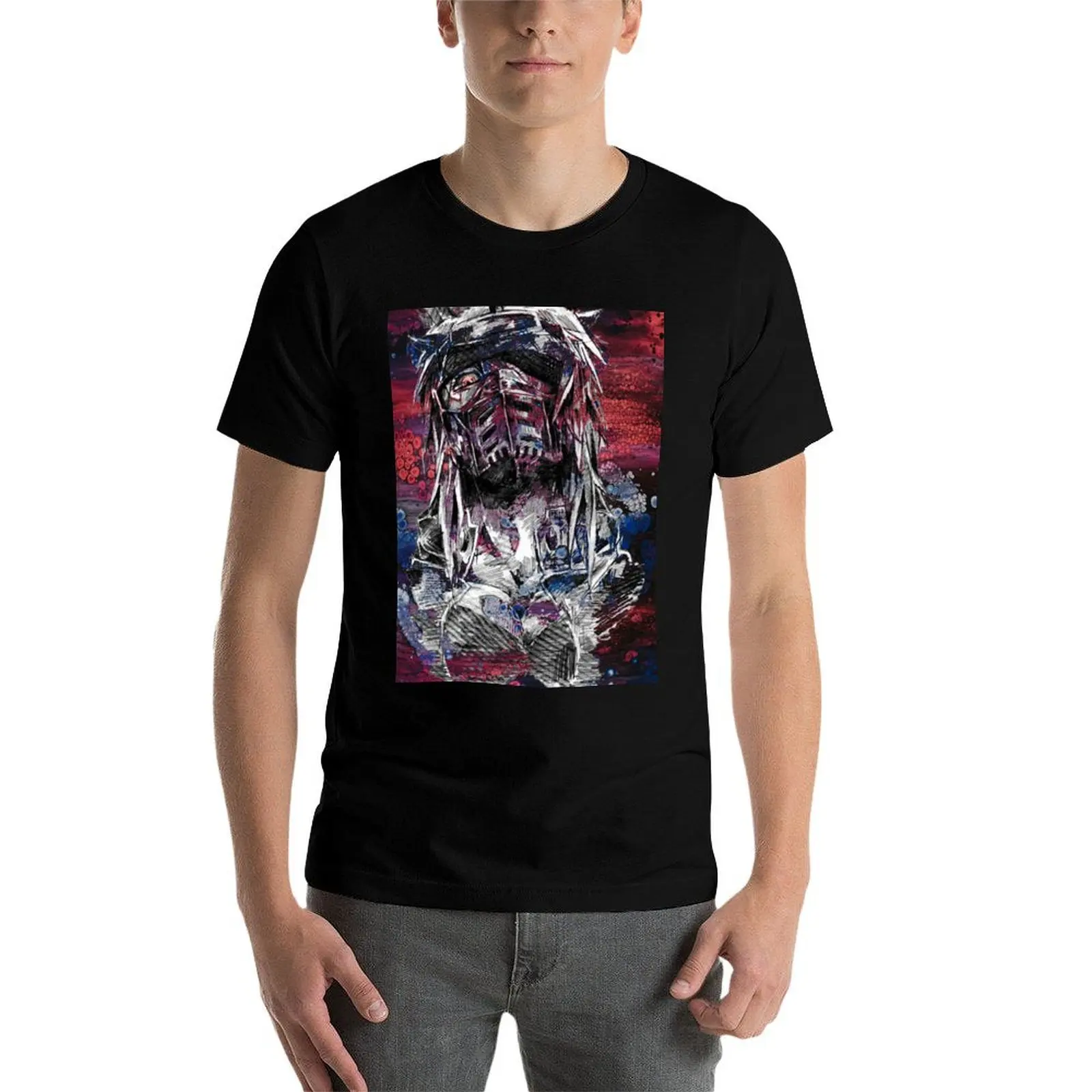 Dorohedoro Nikaido T-Shirt plus sizes anime figures plain t shirts men