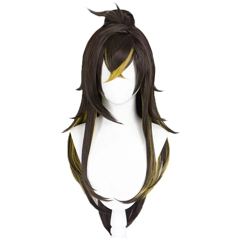 재고 있음 Dehya 가발 게임 Genshin Impact DokiDoki Dehya 코스프레 가발 Genshin Impact Dehya 코스프레 긴 머리 모피 푹신한 귀 Sumeru