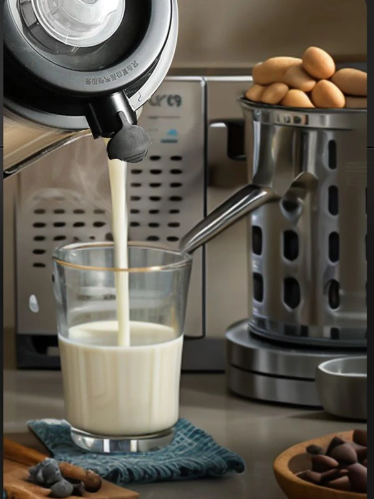 Rompecabezas de pared, puesto de tienda de desayuno comercial, sin escoria, sin filtro, sincronización, gran capacidad, máquina rompe paredes de alta potencia