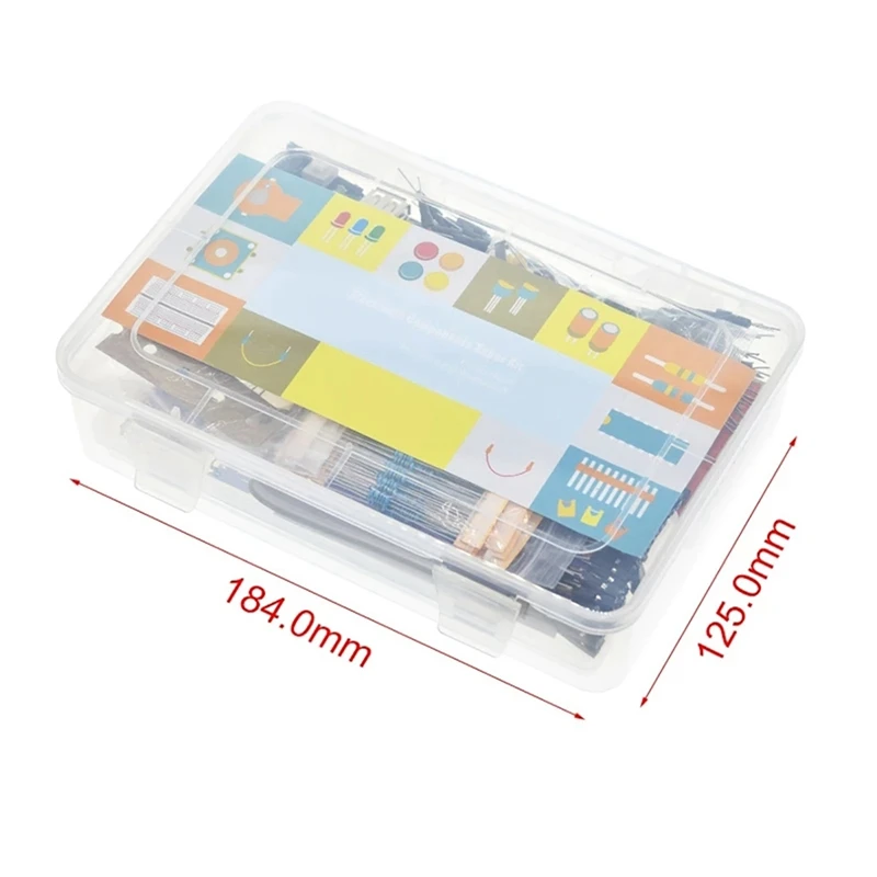 Elettronica componenti di base Starter Kit con linea di pane 140 in scatola