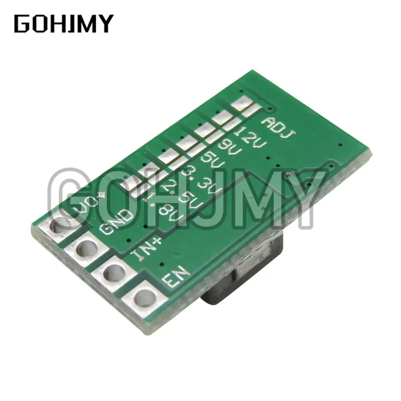 10Pcs Mini DC-DC 12-24V To 5V 3A Step Down Power Supply Module Voltage Buck Converter Adjustable 97.5% 1.8V 2.5V 3.3V 5V 9V 12V